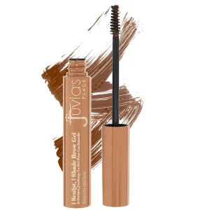 Juvia's Place iSculpt, iShade Eyebrow Gel - Medium Brown, Medium Brown, Waterproof Gel for Eyebrows, Eyebrow Tint, Eyebrows Makeup Enhancer, Filler, Tinted Brow