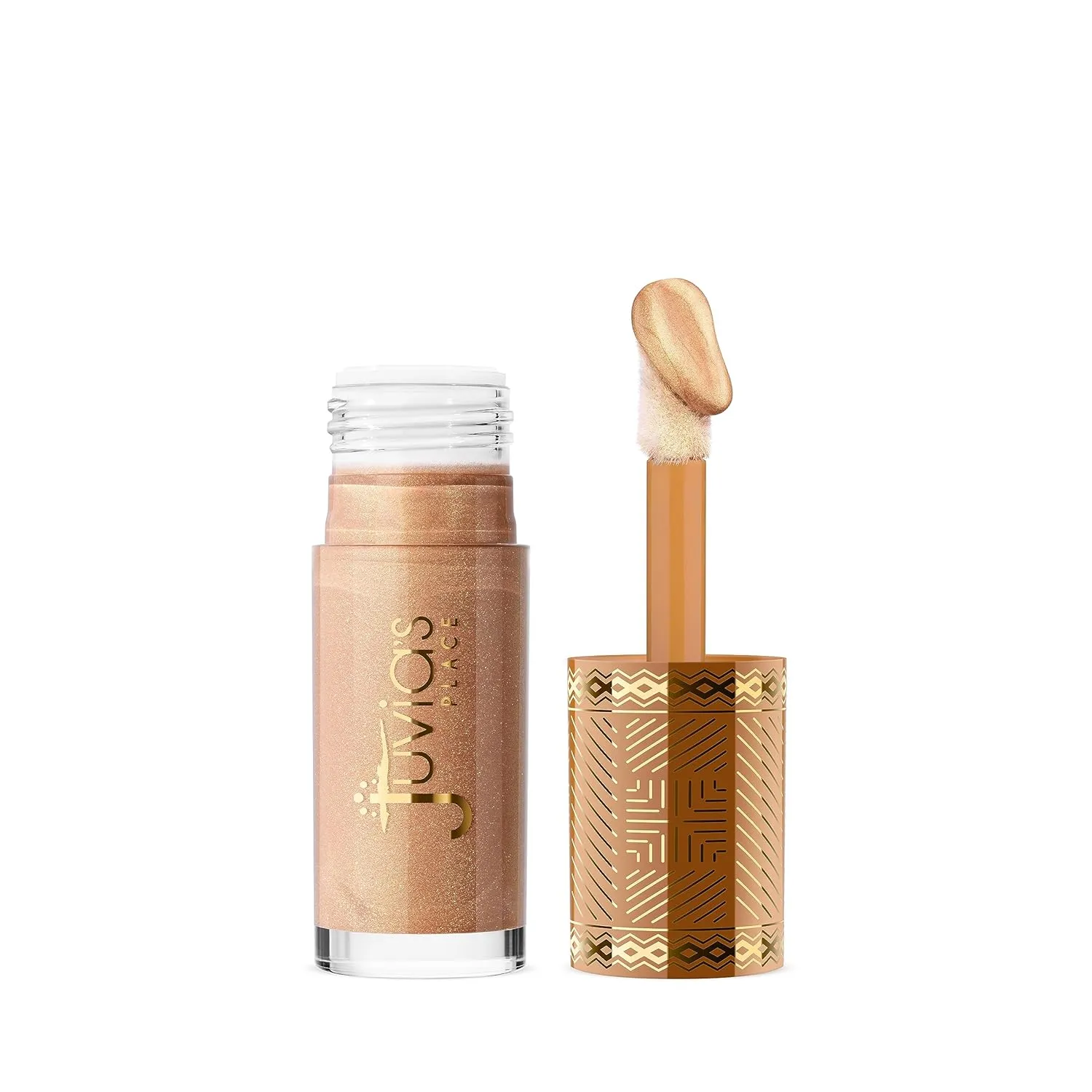 Juvia's Place Nubian Glow Liquid Luminizer Egyptian Glow - Radiant Highlighter Makeup Glowy Tint Daily Dewy Luminous Beauty Creamy Bronzing Skincare Radiating Brightening Natural Shine Face & Cheeks