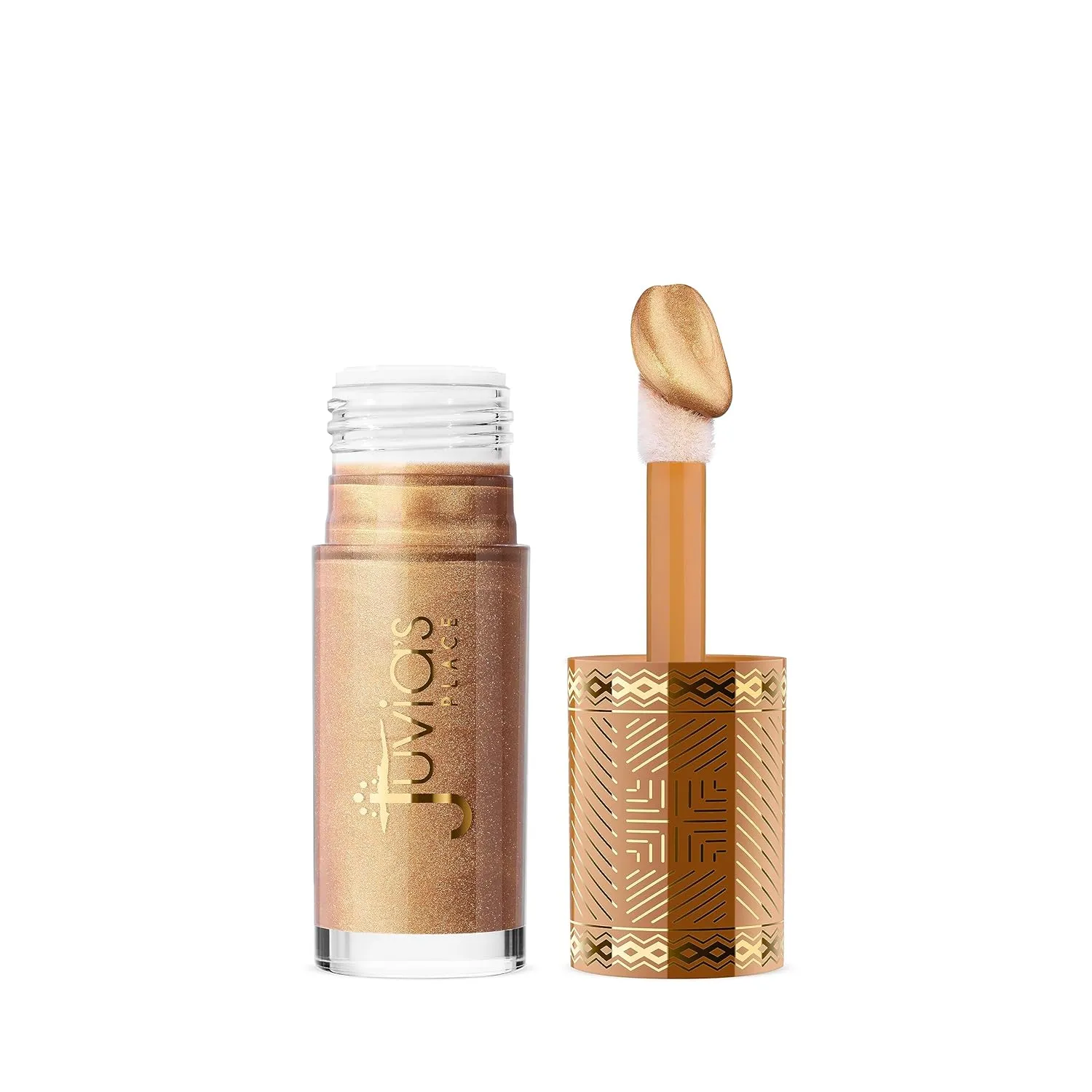 Juvia's Place Nubian Glow Liquid Luminizer Nubian Gleam - Radiant Highlighter Makeup Glowy Tint Daily Dewy Luminous Beauty Creamy Bronzing Skincare Radiating Brightening Natural Shine Face & Cheeks