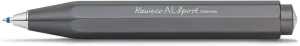 Kaweco AL SPORT Ball Pen Anthracite I Retractable Ballpoint Pen in Classic Design with Standard D1 Refills I Aluminium Ball Pen 13cm