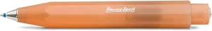 Kaweco FROSTED SPORT Ball Pen Soft Mandarine I Retractable Ballpoint Pen with Standard D1 Refills 10.5 cm in Orange