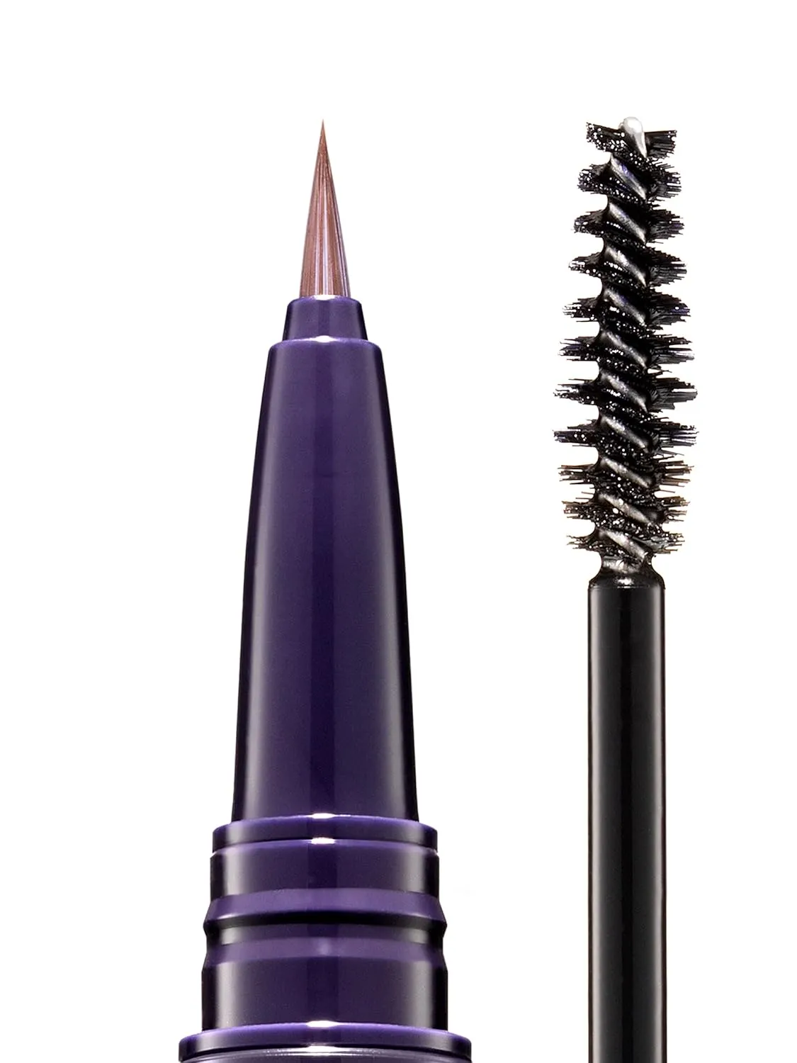 Kevyn Aucoin True Feather Brow Marker Gel Duo: Dual-ended. Shapes, defines   sets brows for full, natural finish. Precise makeup brush tip. Invisible gel formula creates flexible hold.