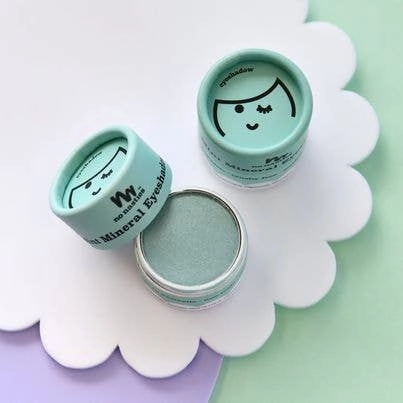 Kids Eco Natural Pressed Eyeshadow & Blush: Pink Eyeshadow