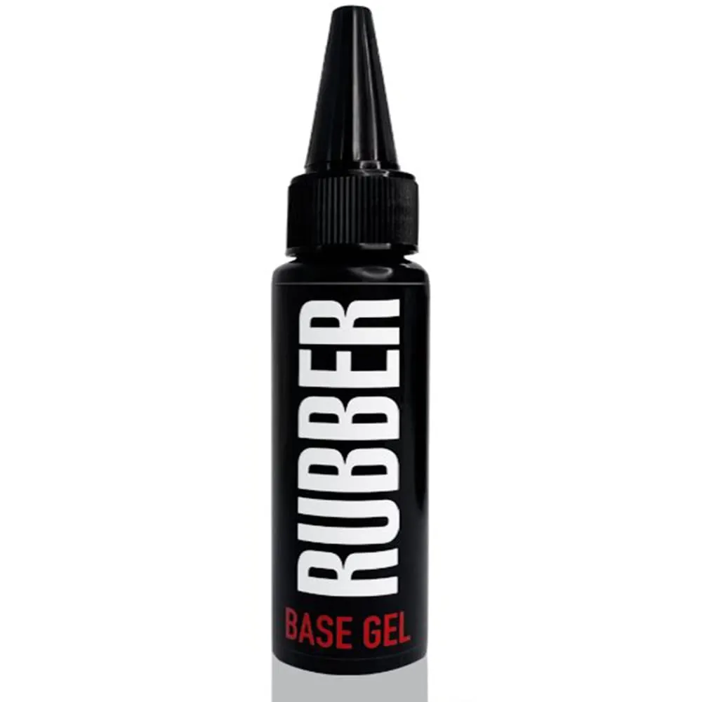 Kodi Professional Rubber Base Gel Coat, Top Coat, No Sticky, Ultrabond, Matte, Nail Fresher, Primer, Oil, Cuticle Remover Polish Soak Off (Base Rubber 30ml. (no brush))