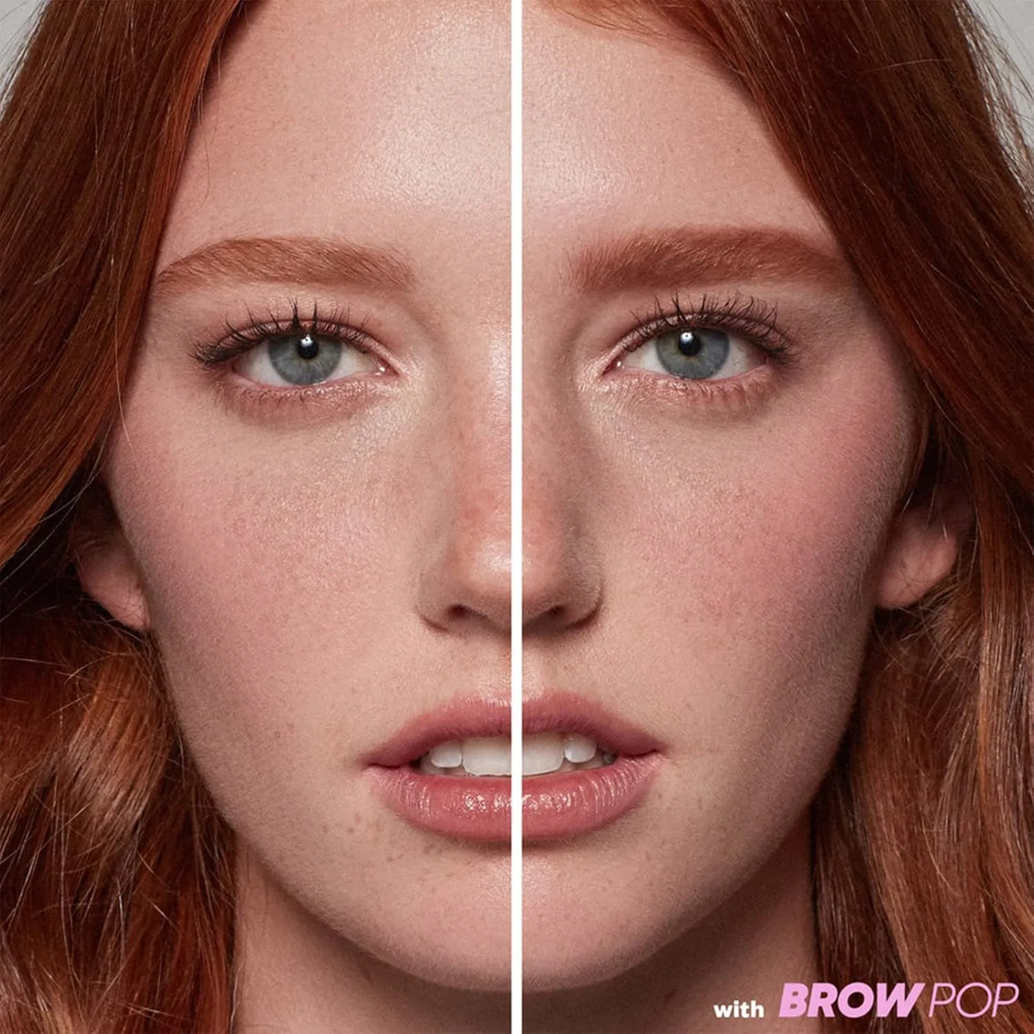 Kosas Brow Pop - Longwear Eyebrow Makeup, Dual-Sided Defining Pencil with Castor Oil for Soft, Natural Look of Real Hair - Auburn