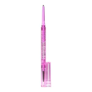 Kosas Brow Pop - Longwear Eyebrow Makeup, Dual-Sided Defining Pencil with Castor Oil for Soft, Natural Look of Real Hair -Grey