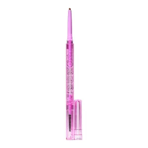 Kosas Brow Pop - Longwear Eyebrow Makeup, Dual-Sided Defining Pencil with Castor Oil for Soft, Natural Look of Real Hair - Medium Chocolate Brown