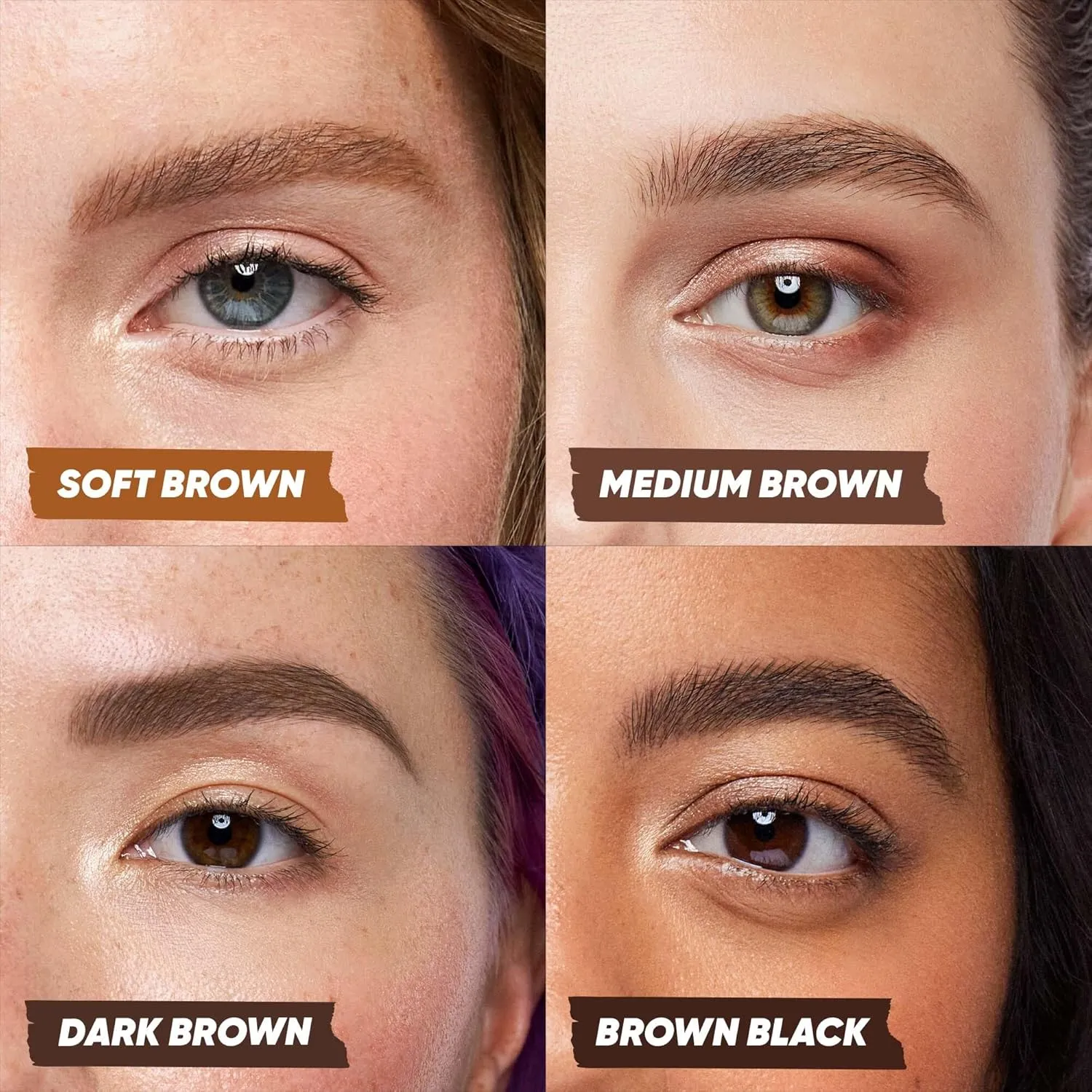 Kosas Brow Pop Nano - Ultra-Fine 1mm Brow Pencil Precision Tip - Natural-Looking Eyebrows with Finest Hairlike Stroke - All Day Wear, Hypoallergenic, Safe for Sensitive Skin - Dark Brown