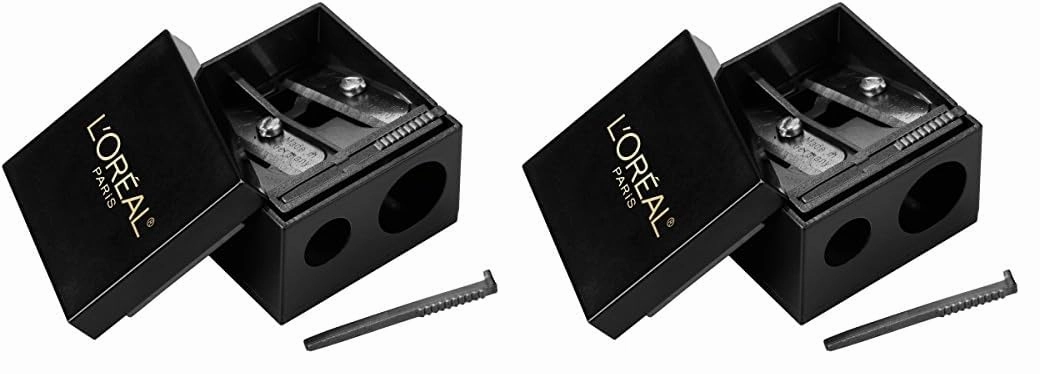 L’Oréal Paris Cosmetics Infallible Eye Makeup Pencil Sharpener (Pack of 2)