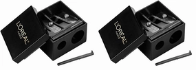 L’Oréal Paris Cosmetics Infallible Eye Makeup Pencil Sharpener (Pack of 2)