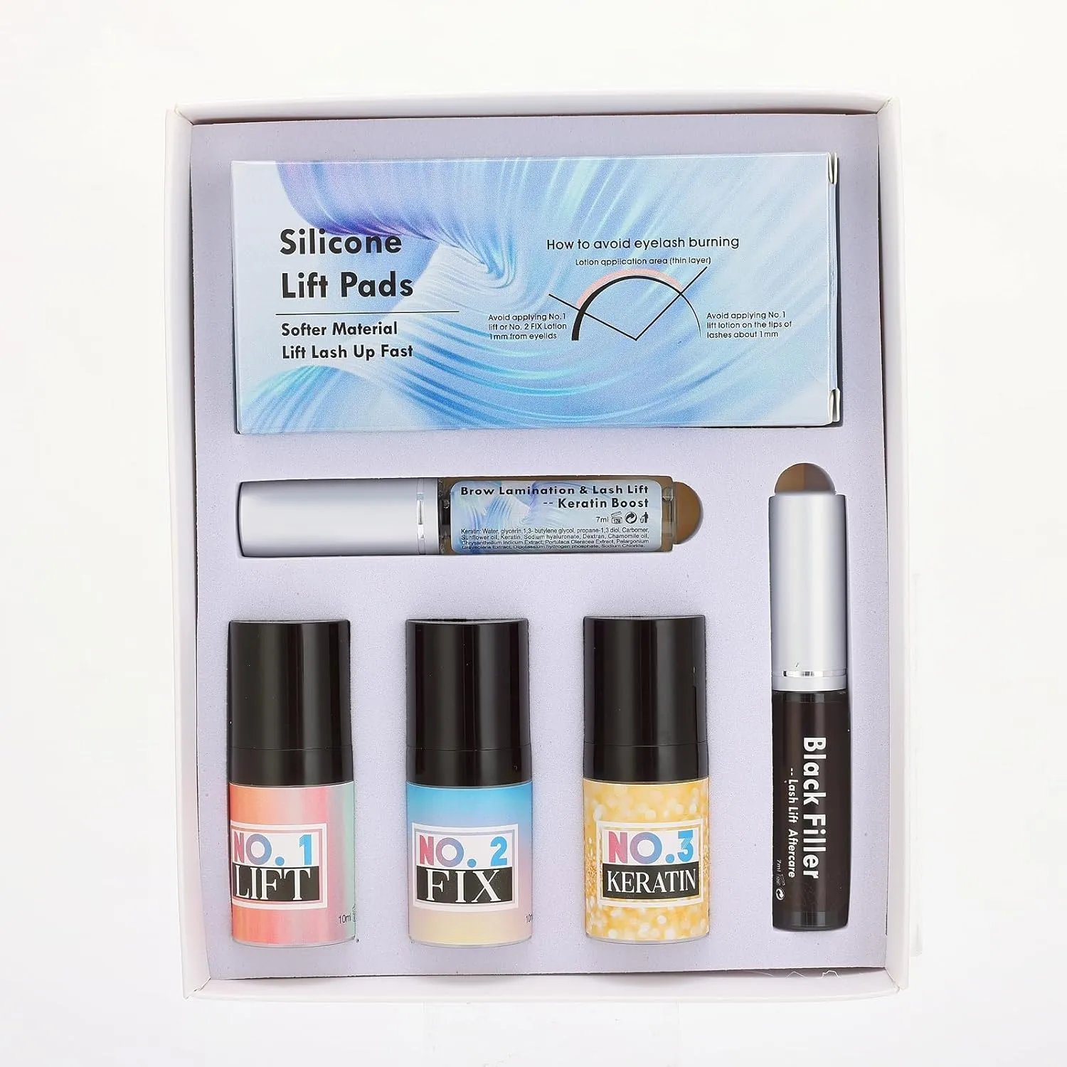 Lash Lift Kit Fast 7 Minutes Eyelash Perm Brow Lamination Set 2 In 1 Multi-Curler Form Lifting Result Open Eye/Cat Eye/Bloom Eyelash Lami Lamination Look 6 Weeks On Eyes- Durable Perming Lashes
