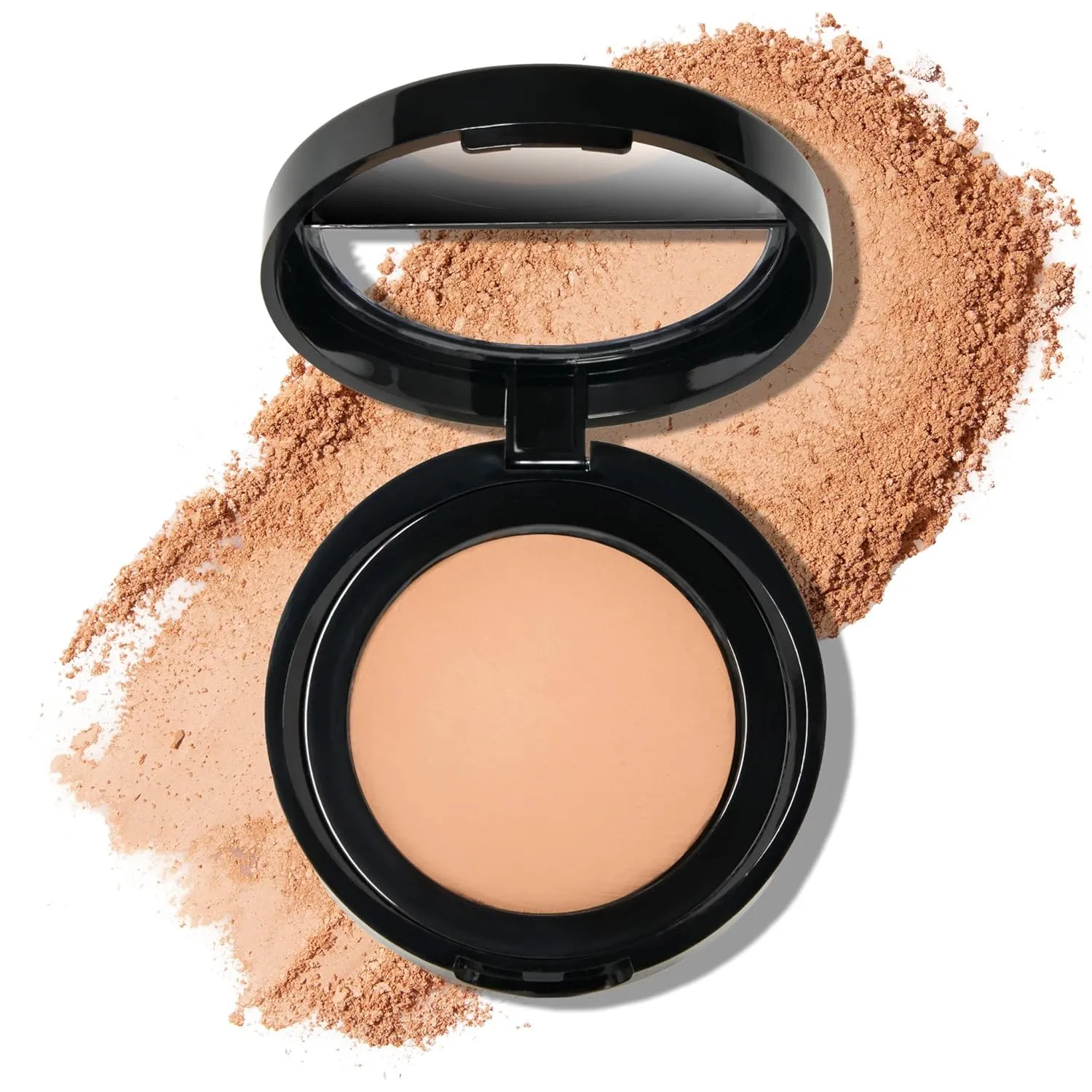 LAURA GELLER NEW YORK Baked Blurring   Setting Powder, Translucent Makeup Setting Powder For Soft-Focus Finish, Minimize Fine Lines and Pores, Light/Medium