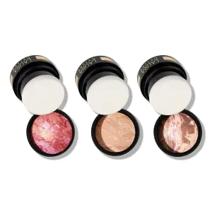 LAURA GELLER NEW YORK Baked to Go Trio: Balance-n-Brighten Foundation, Light   Blush-n-Balance Blush, Tropic Hues   Bronze-n-Brighten Bronzer, Medium - Travel Size