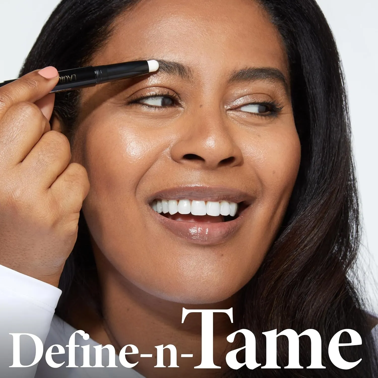 LAURA GELLER NEW YORK Define-n-Tame Brow Lifting Stick - Laminated Full Brows - Wax - Taupe