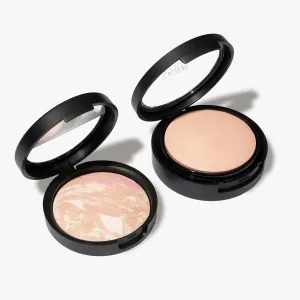 LAURA GELLER NEW YORK It Takes Two Foundation Kit: Baked Balance-n-Brighten Color-Correcting   Double Take Baked Full Coverage - Porcelain