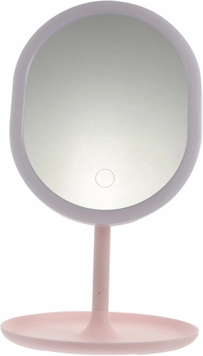 LED Vanity Mirror Mirrors Mirror for Desk Lighted Cosmetic Mirror Dressing Table Mirror Women Makeup Mirror Desk Cosmetic Mirror Desk Makeup Mirror Carry Abs Antlers