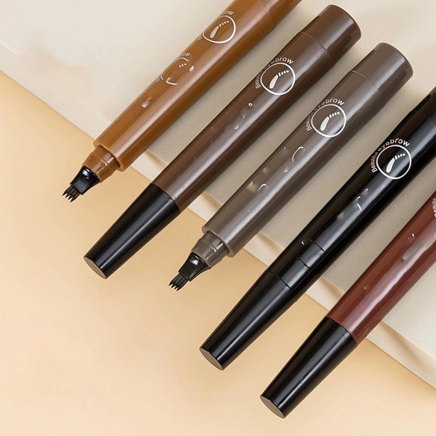 Lightsbetter Waterproof Eyebrow Pen, Lightsbetter Microblading Eyebrow Pencil, Lights Better Waterproof Eyebrow Pen, Lights Better Eyebrow Pen, 4-Tip Microblade Brow Pen