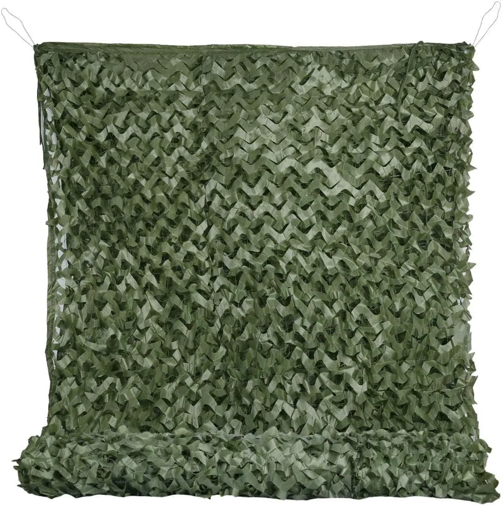 LOOGU Custom Woodland Camo Netting Camping Military Hunting Camouflage Net 6.5 x 10ft, 6.5 x 26ft, 10 x 10ft, 10 x 13ft, 10 x 16.5ft, 13 x 16.5ft, 16.5 x 20ft, 20 x 20ft