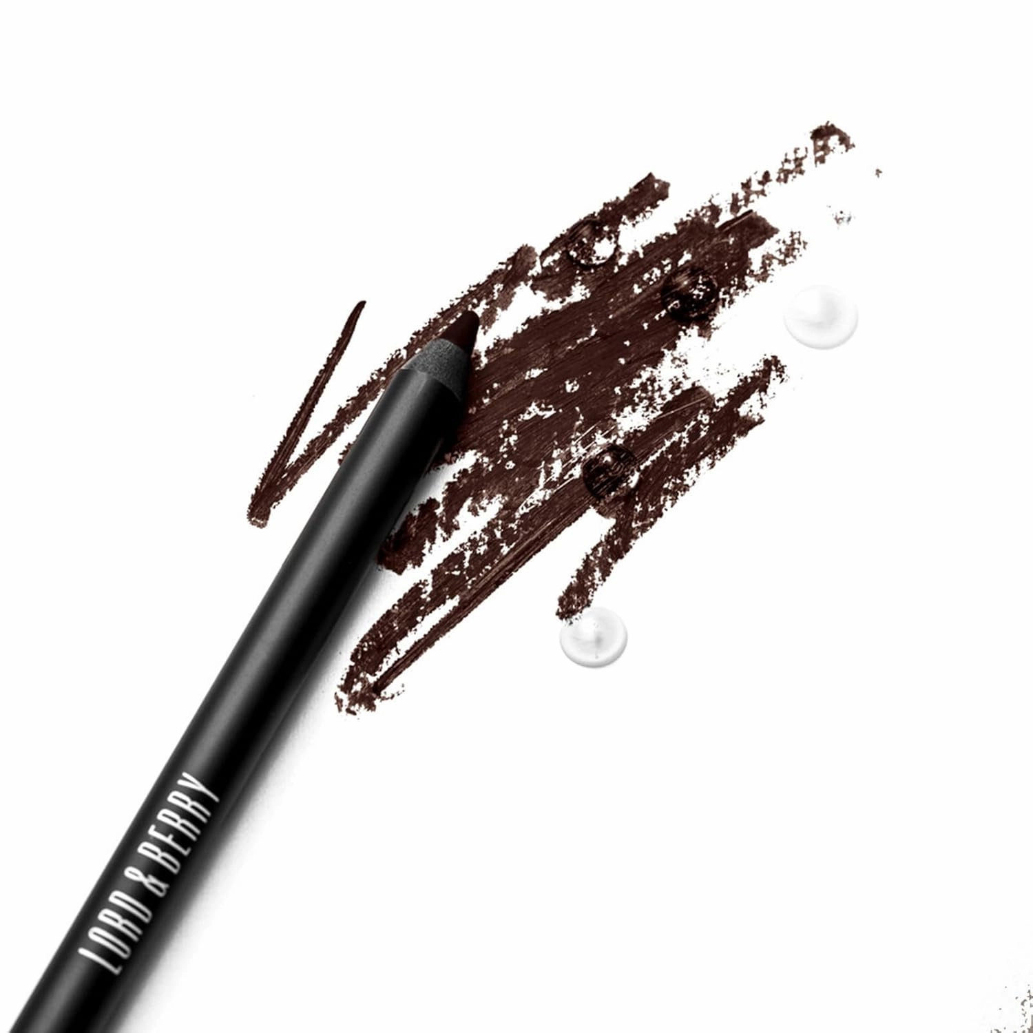 Lord & Berry SMUDGEPROOF Eye Liner - Soft & Creamy VEGAN Formula, Long Lasting Morning to Night Waterproof Eyeliner Pencil, Easy to Use Eye Makeup