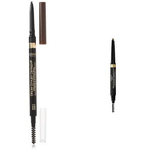 L'Oreal Paris Brow Stylist Definer & Shape & Fill Waterproof Eyebrow Pencil, Brunette