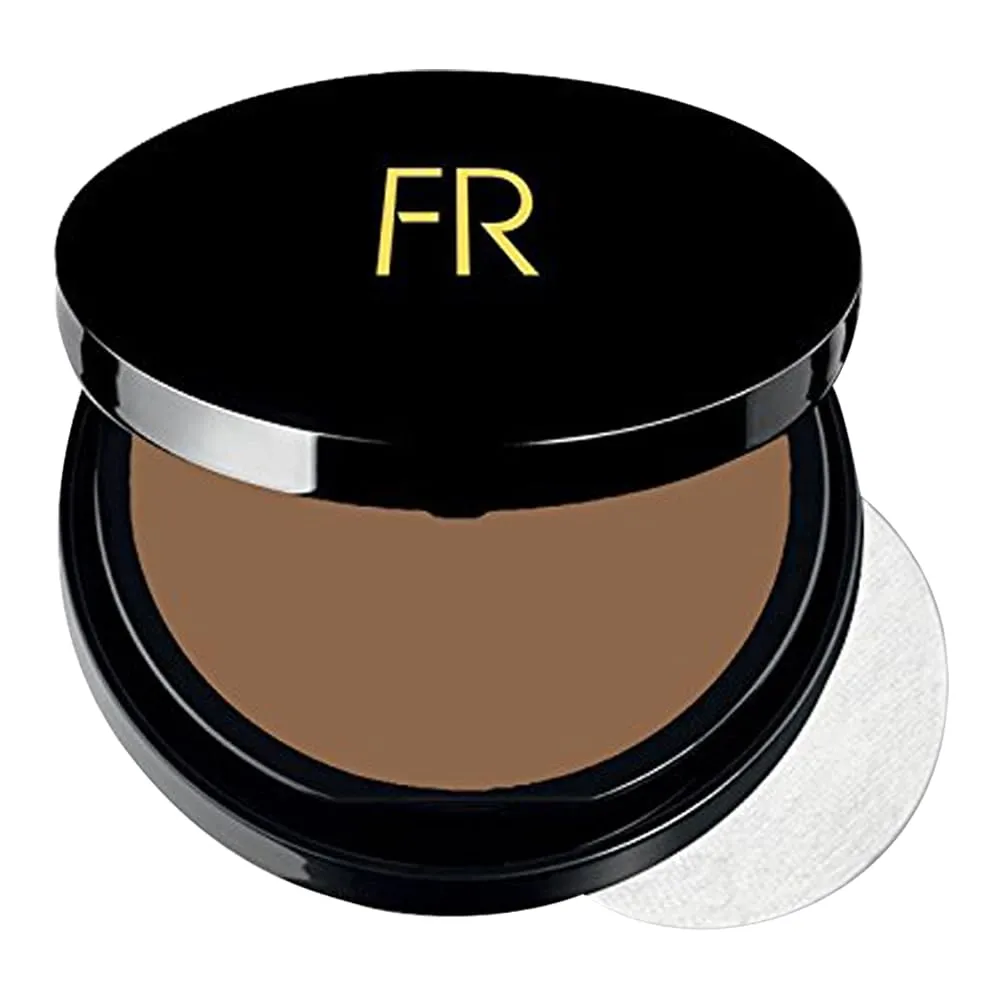 Luxury Oil Blotting Pressed Powder by Flori Roberts, Long Lasting Oil and Shine Control, Flawless Complexion for Women of Color or Deeper Skin Tones