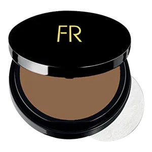 Luxury Oil Blotting Pressed Powder by Flori Roberts, Long Lasting Oil and Shine Control, Flawless Complexion for Women of Color or Deeper Skin Tones