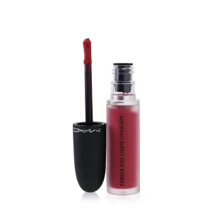 MAC Cosmetics Powder Kiss Liquid Lipcolour - 988 A Little Tamed (Mid-tone pink with yellow undertones) - 0.17 fl oz / 5 mL