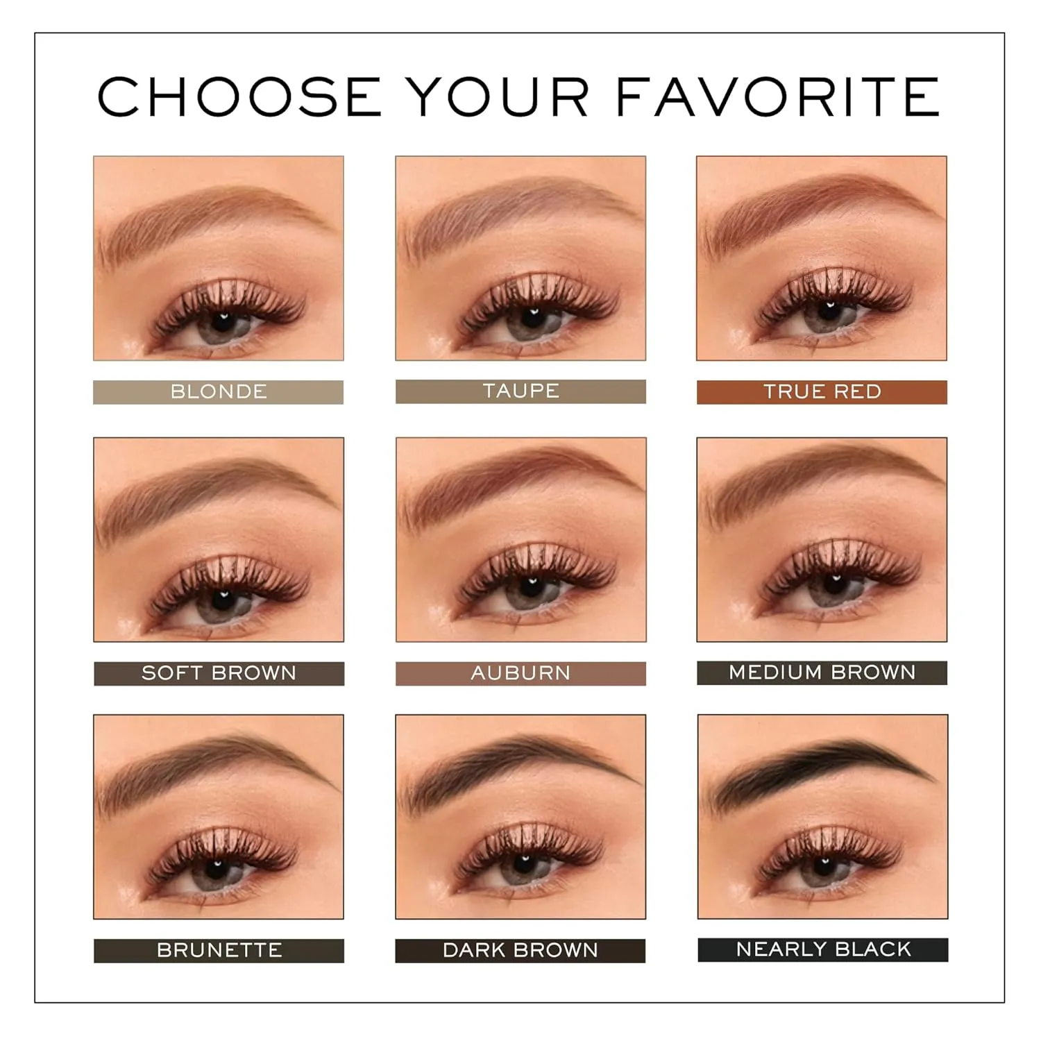 MADLUVV Brow Stamp Refill* - Color Stamp for Brows & Root Touch Up for Women & Men, Instantly Conceal Hair Loss, Grey Hair, Thinning Hair with Stain-Proof/Smudge-Proof Powder Formula (Brunette)
