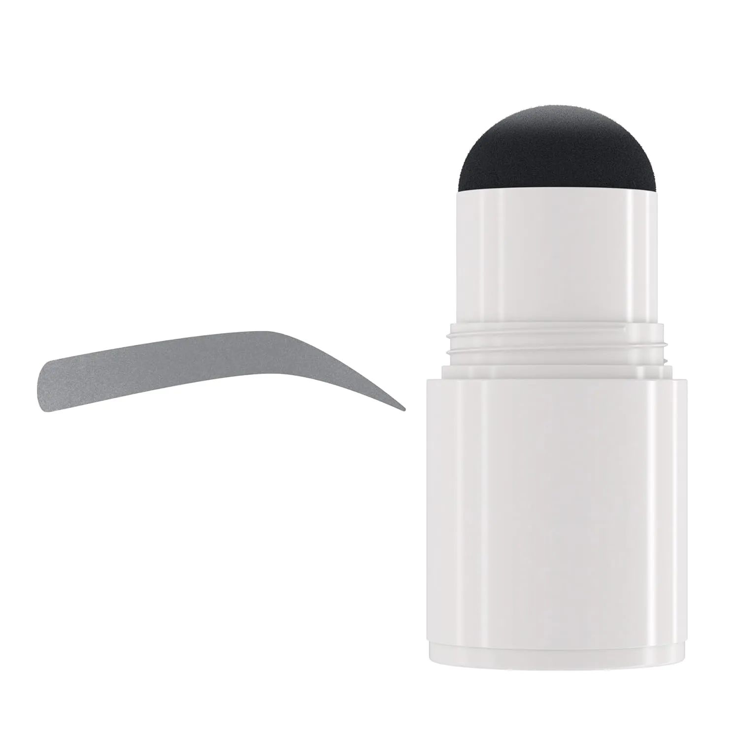 MADLUVV Brow Stamp Refill* - Color Stamp for Brows & Root Touch Up for Women & Men, Instantly Conceal Hair Loss, Grey Hair, Thinning Hair with Stain-Proof/Smudge-Proof Powder Formula (Dark Grey)