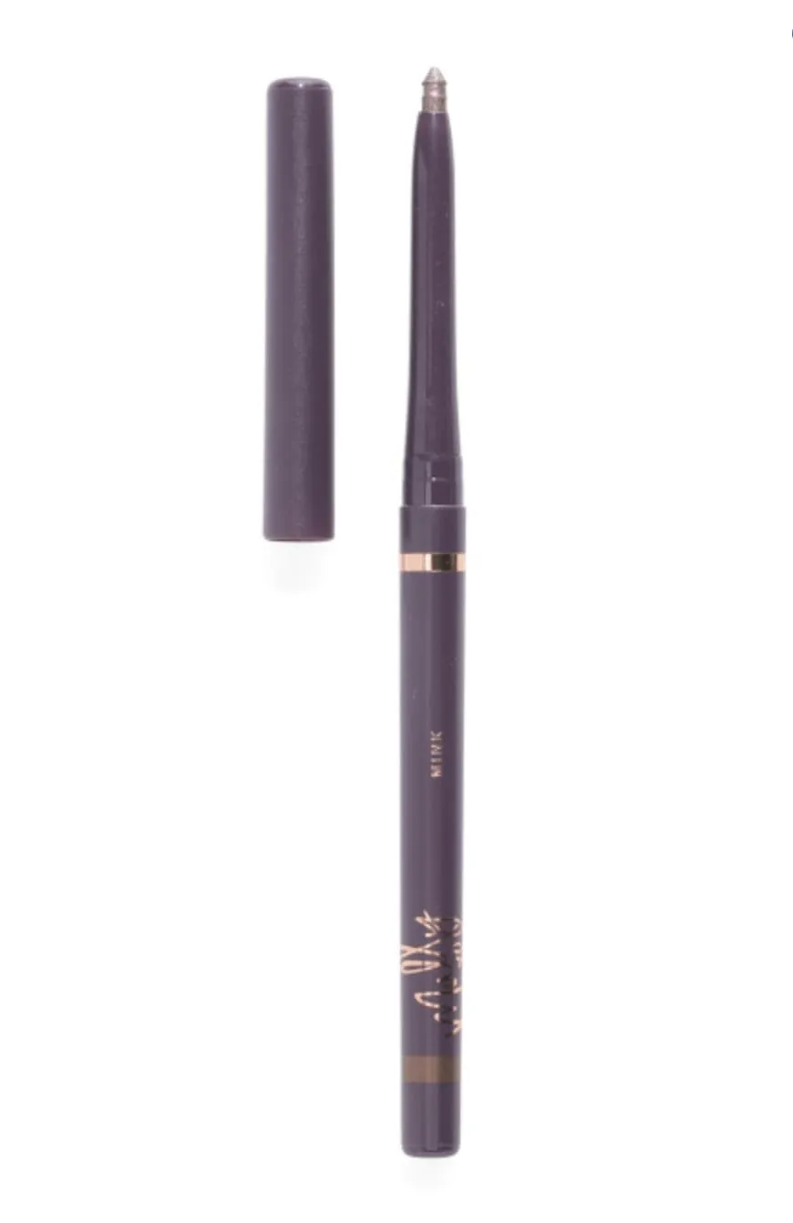 Mally Evercolor Waterproof Eyeliner - Mink - Smudge-Proof, Longwear, Creamy Gel - Sharpenable 0.01 oz