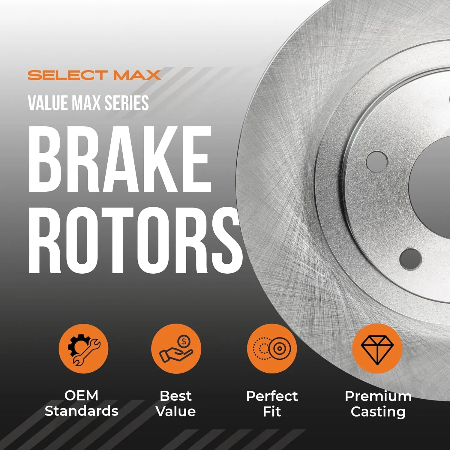 Max Advanced Brakes Front & Rear Brake Kit Compatible With 2014 2015 2016 2017 Nissan Juke Nismo RS Replacement Premium OE Disc Brake Rotors and Ceramic Brake Pads