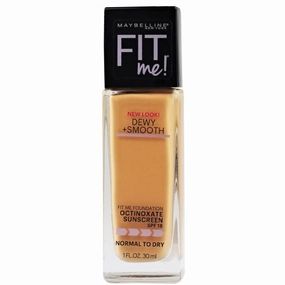 Maybelline Fit Me Dewy Smooth Foundation 315 Soft Honey 1 FL Oz (30 Ml)