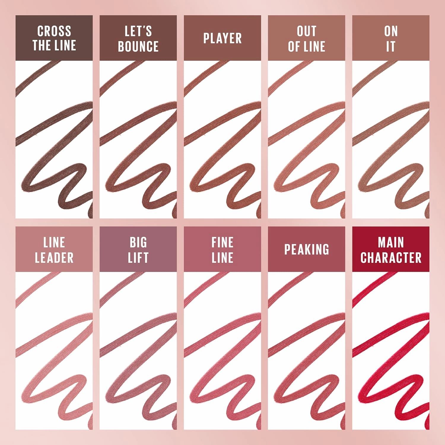 Maybelline Lifter Gloss and Lifter Liner Bundle, Lip Gloss and Lip Liner in Shades Sweatheart and Main Character, Pack of 2