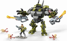 Mega Construx Halo Kinsano Cyclops Raid Micro Action Figure Building Set