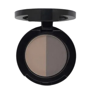 Mellow Cosmetics Brow Duo - Luminous Eyebrow Powder for Natural Looking, Voluminous Brows - Eyebrow Filler for Brows - Vegan Brow Definer - Chocolate