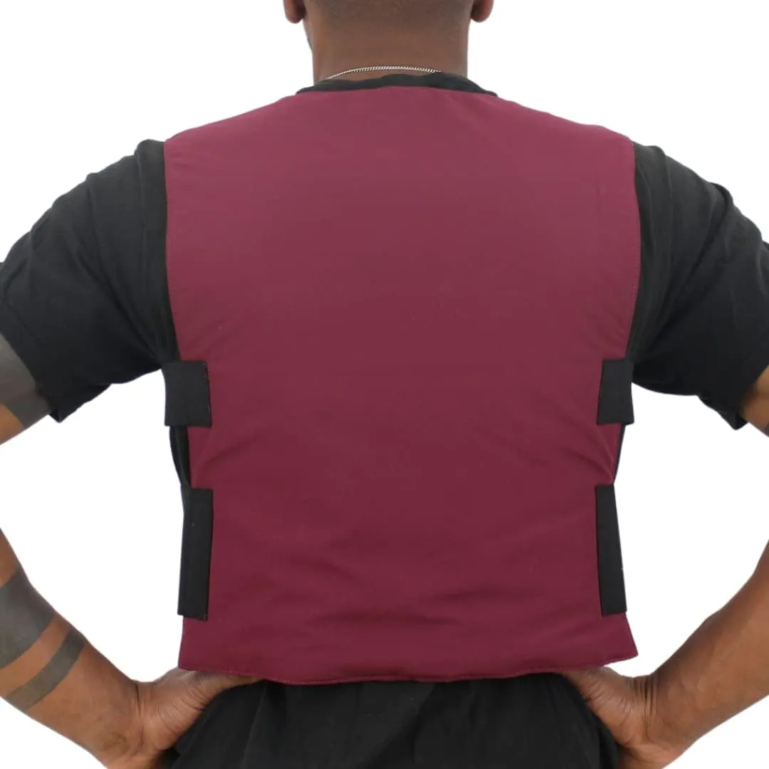 Men's Cooling Vest Bundle, with 8 Cold Packs, Plus Spare Pack Set, Stay Cool 59 Degrees, Recharges in 30 Minutes