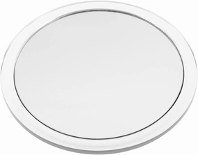 MERRYHAPY Concave Magnifying Mirror with Suction Cup High-Definition Single-Sided Makeup Mirror for Bathroom Travel Eyebrow Shaping Lightweight Portable Magnification