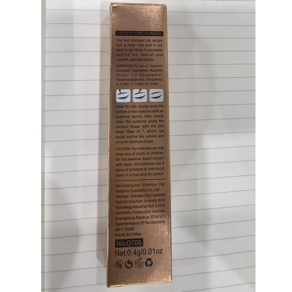Microblading Eyebrow Pencil for Women Pencils,2025 Eyebrows Pencils for Natural-Looking with 4 Micro-Fork Tip,Men Waterproof Eye-brow Pencil Tattoo Eye Brow Pen for Home Use (Dark-Brown)