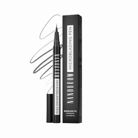 Microblading Pen Ash Blonde - Enhancing, Thickening, Eyebrow Filling. Brow pen with ultra-thin tip