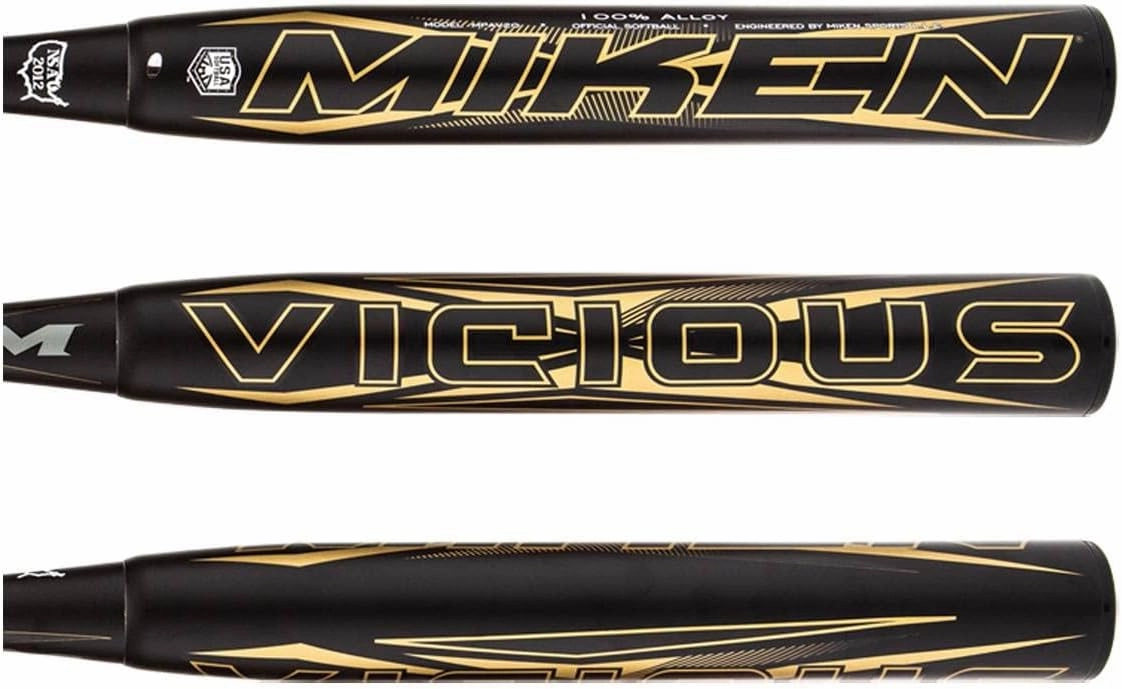 Miken Vicious 13" Maxload Dual Stamp Slow Pitch Softball Bat: MPAV20