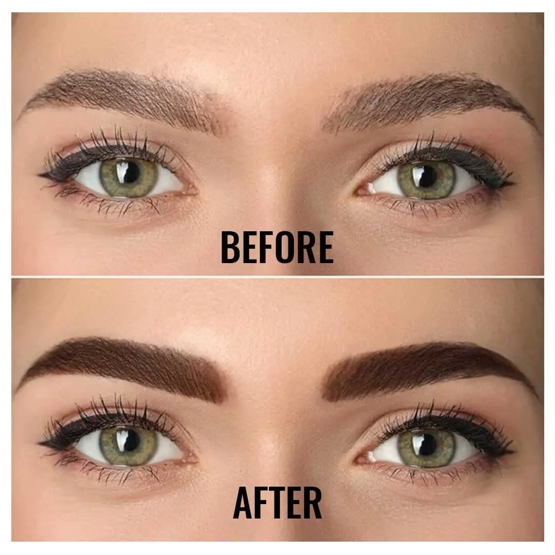Mina ibrow & Lash Tint kit Ash Blond | Natural Spot coloring and Brow Tinting Kit Powder in Capsule, Water and Smudge Proof | Instant Brow dye, No Ammonia, No Lead