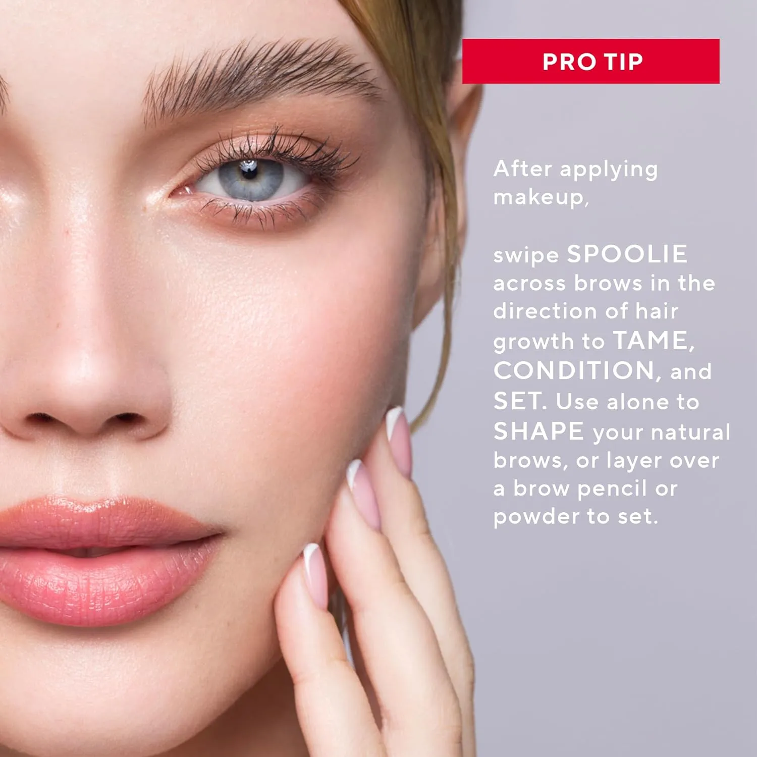 Mirabella Pro Sculpt Clear Brow Gel – Long Lasting Flexible Hold, Flake Free Eyebrow Lamination Setter with Brush, Clean Beauty Formula for Natural Definition and Shape
