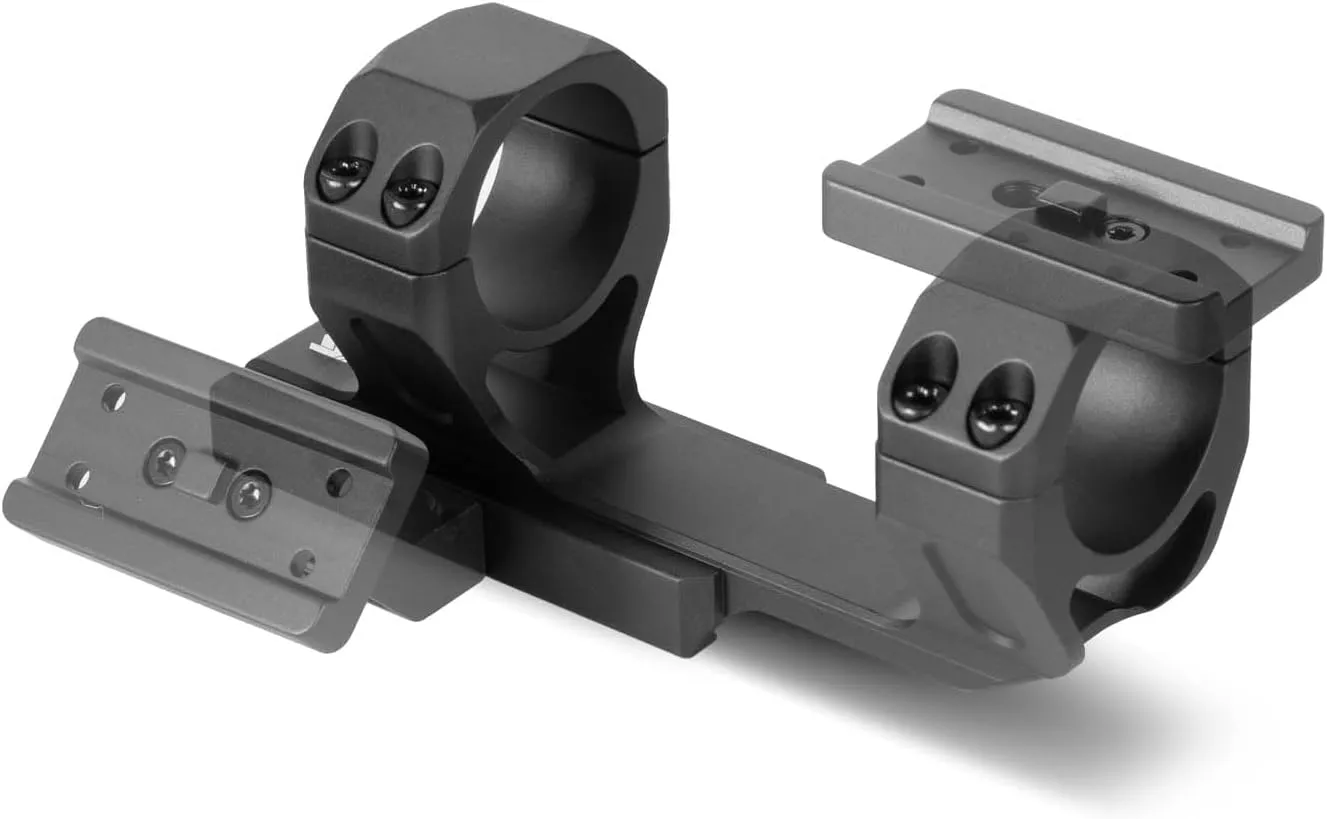 Monstrum Sidewinder Series Scope Mount with 45 Degree Canted Red Dot Sight Base | 30 mm Diameter