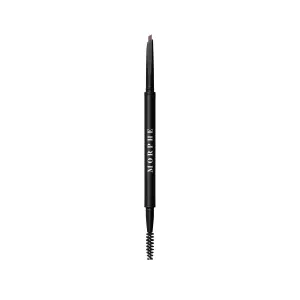 Morphe Definer Dual-Ended Brow Pencil & Spoolie - Eyebrow Pencil with Precision Slanted Tip for Shaping, Defining & Filling - Smooth, No-Tug Formula - Chocolatte Mousse (0.003 oz)