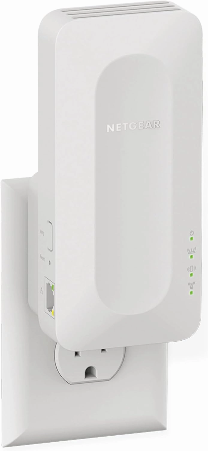NETGEAR WiFi 6 Mesh Range Extender (EAX12) - Add up to 1,200 sq. ft. and 15  Devices with AX1600 Dual-Band Wireless Signal Booster & Repeater (up to 1.6Gbps Speed), WPA3 Security, Smart Roaming