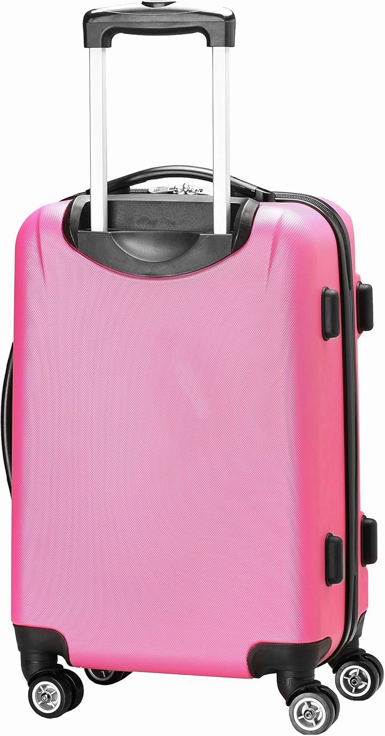 NHL Anaheim Ducks Carry-On Hardcase Spinner, Pink