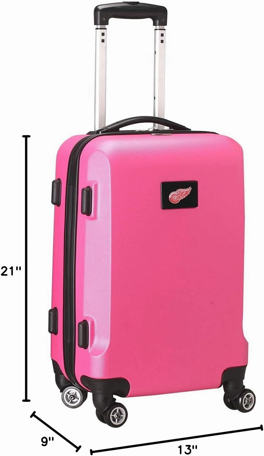 NHL Anaheim Ducks Carry-On Hardcase Spinner, Pink