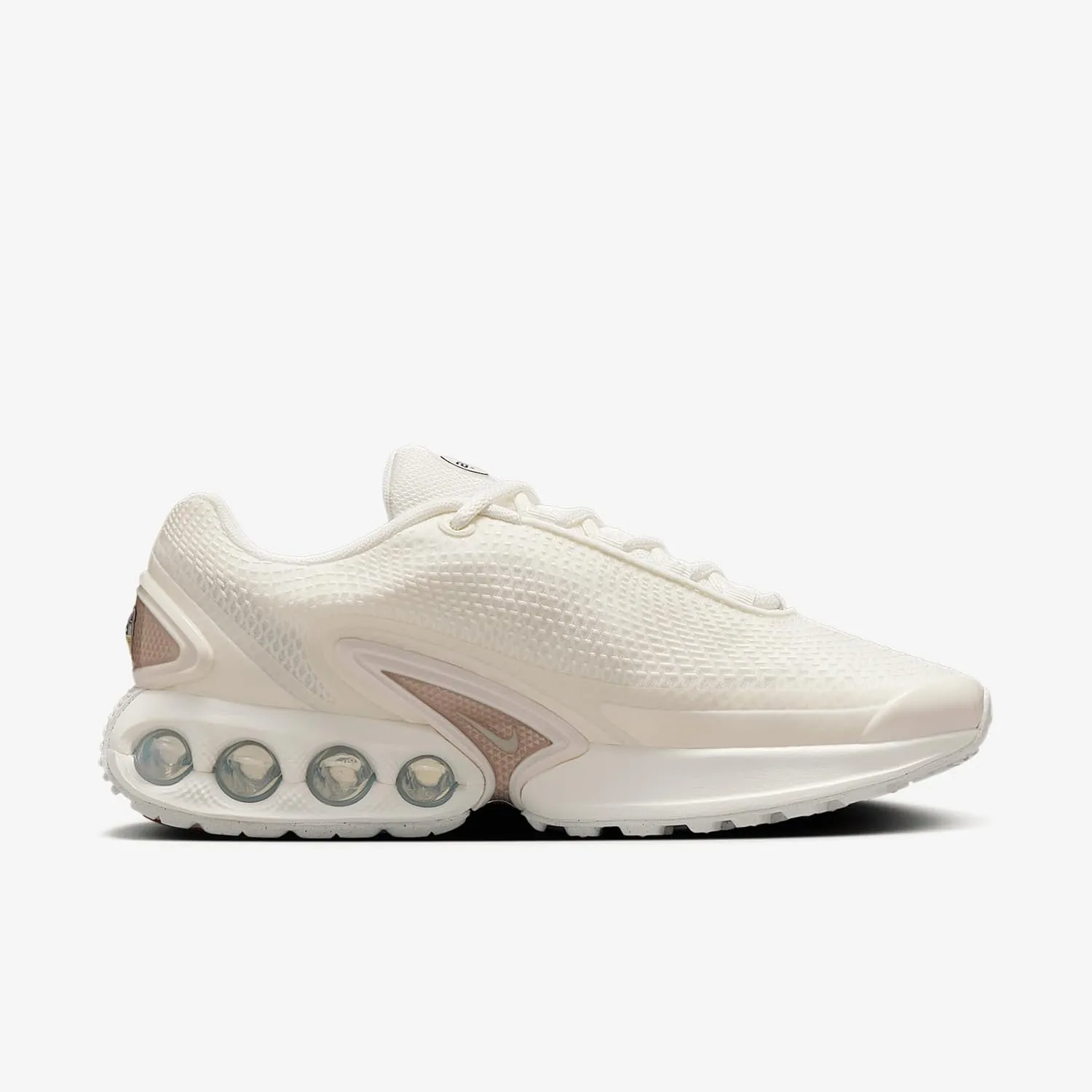 Nike Air Max Dn SE Women's Shoes (HV4436-133, Sail/Fossil Stone/Metallic Silver/Light Soft Pink)