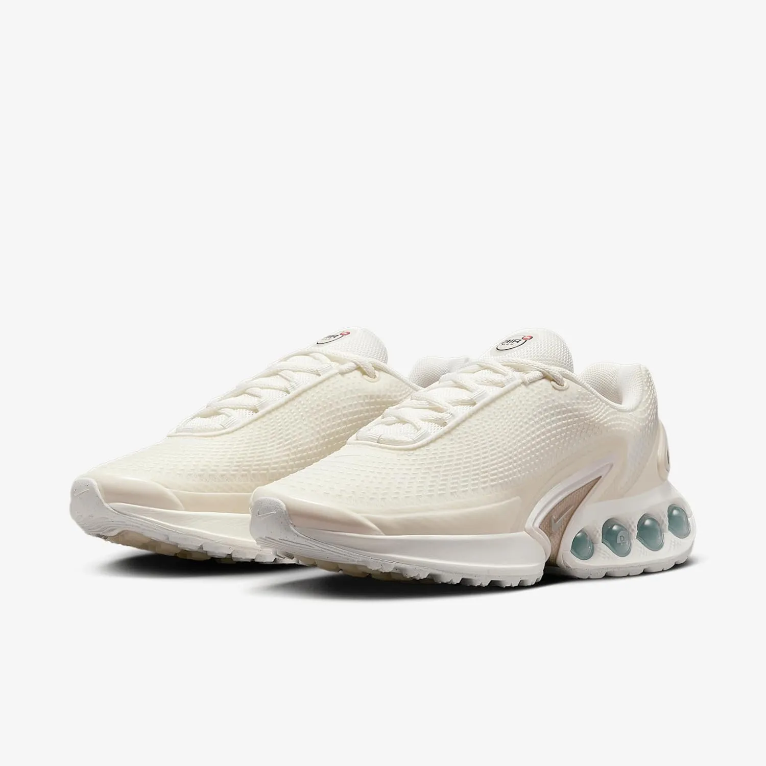 Nike Air Max Dn SE Women's Shoes (HV4436-133, Sail/Fossil Stone/Metallic Silver/Light Soft Pink)