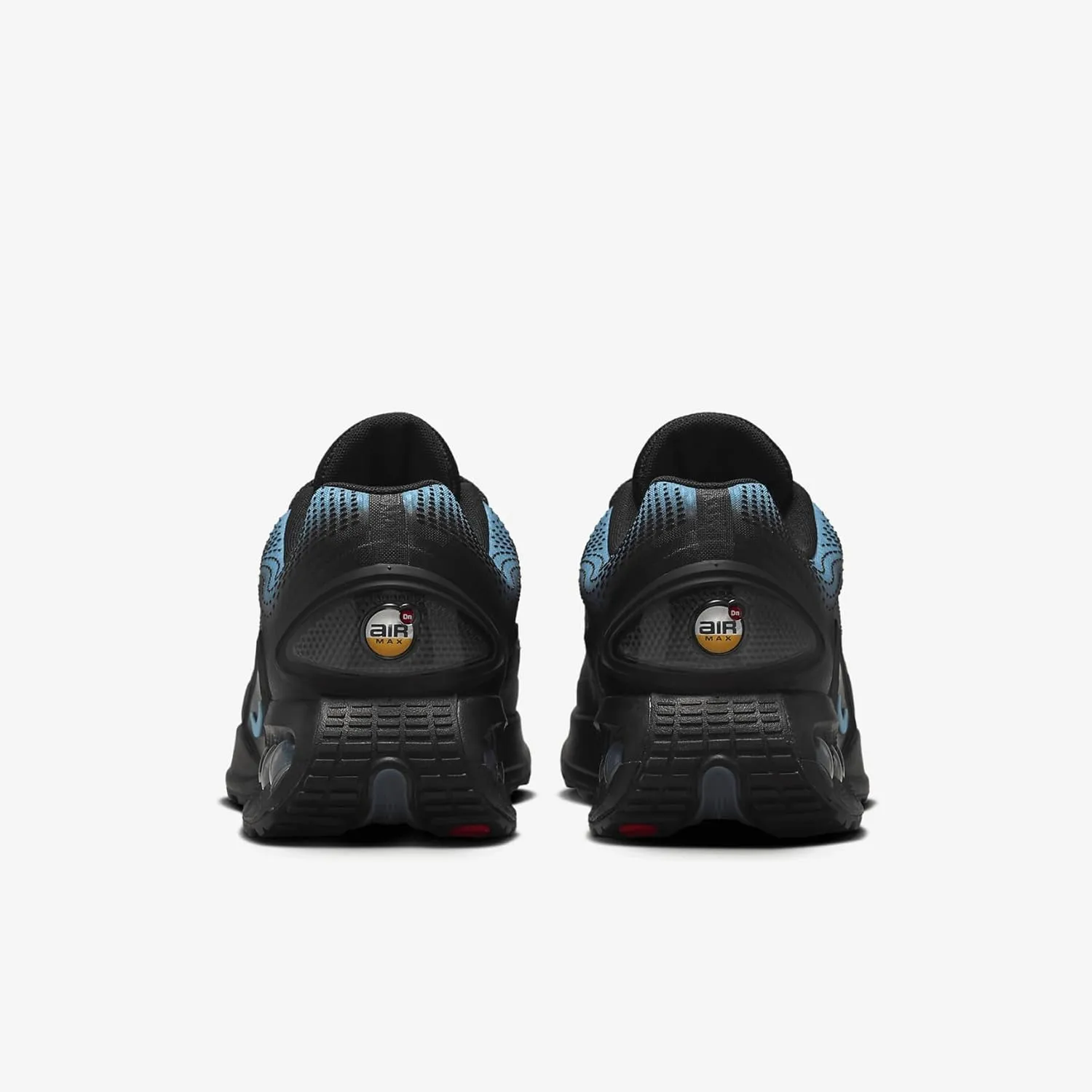 Nike Air Max DN Shoes (HV2524-001, Black/Cool Grey/Comet Red/Baltic Blue)
